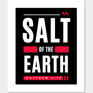 Salt Of The Earth | Christian Typography Posters and Art